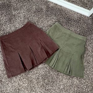 Aesthetic Pleated Skirt Bundle